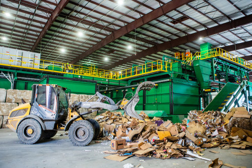 increased OCC in incoming waste stream composition