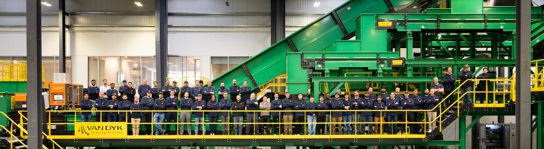 Van Dyk Recycling Solutions Group Photo