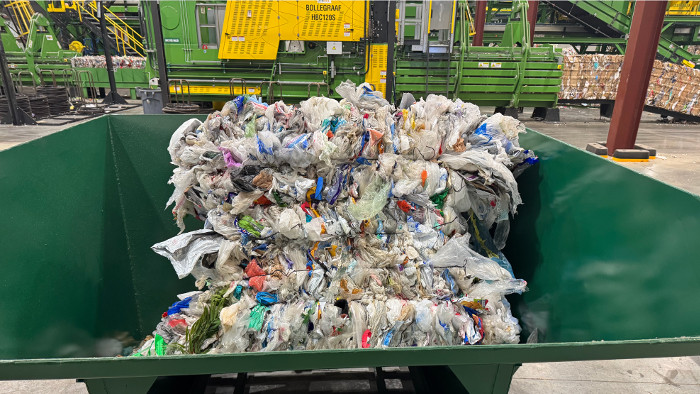 Capturing Clean Film from Single Stream - Van Dyk Recycling Solutions