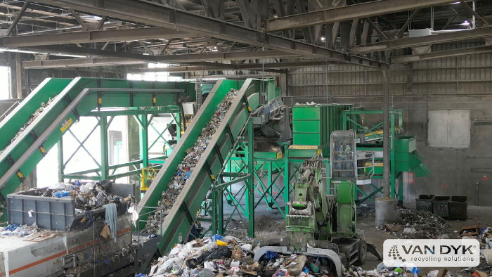 Indoor ventilation at MRF - Centriair and Van Dyk Recycling Solutions